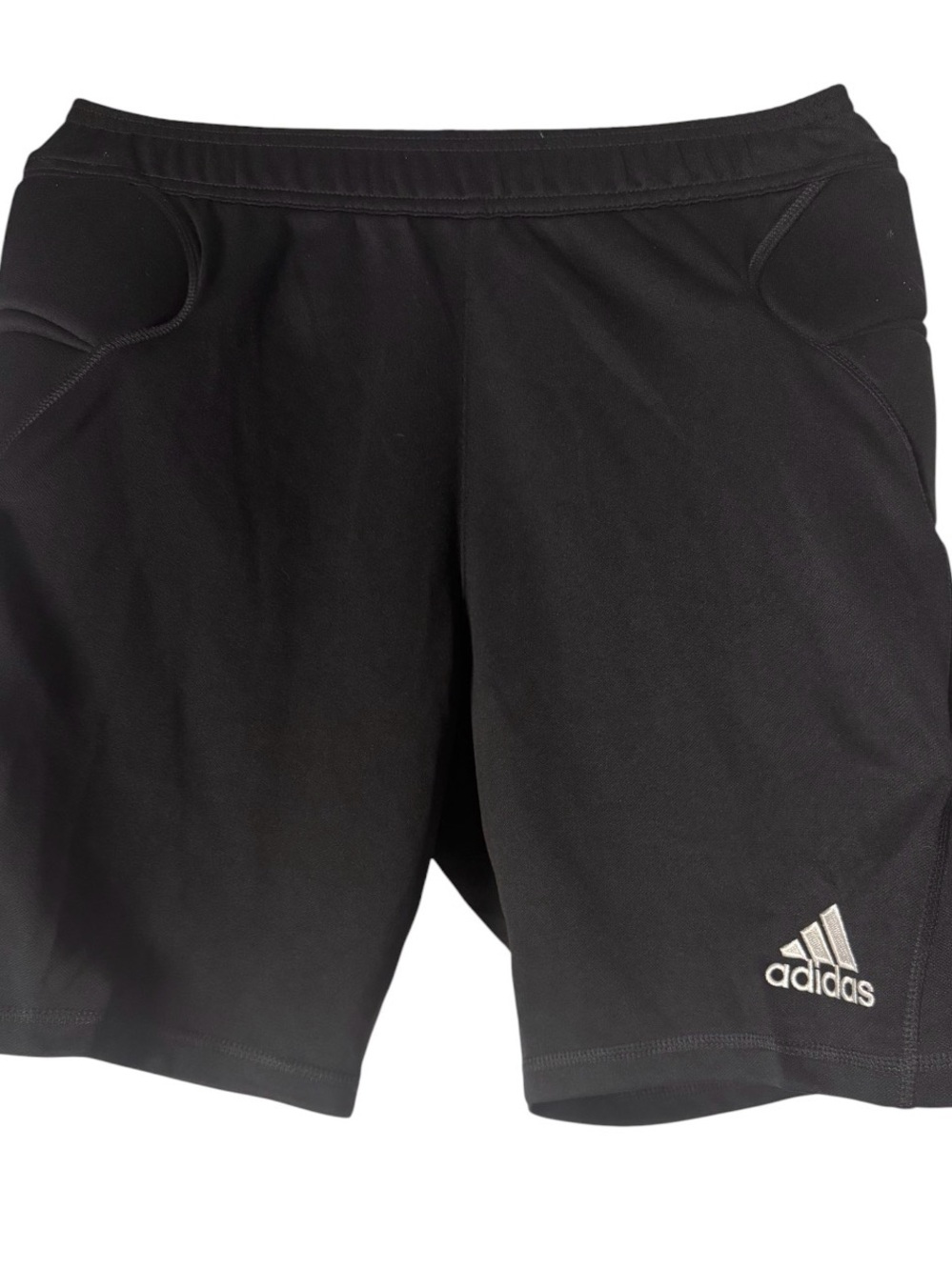 Adidas Aeroready goalkeeper Black Men's Athletic Shorts with Logo cushions SZ M
